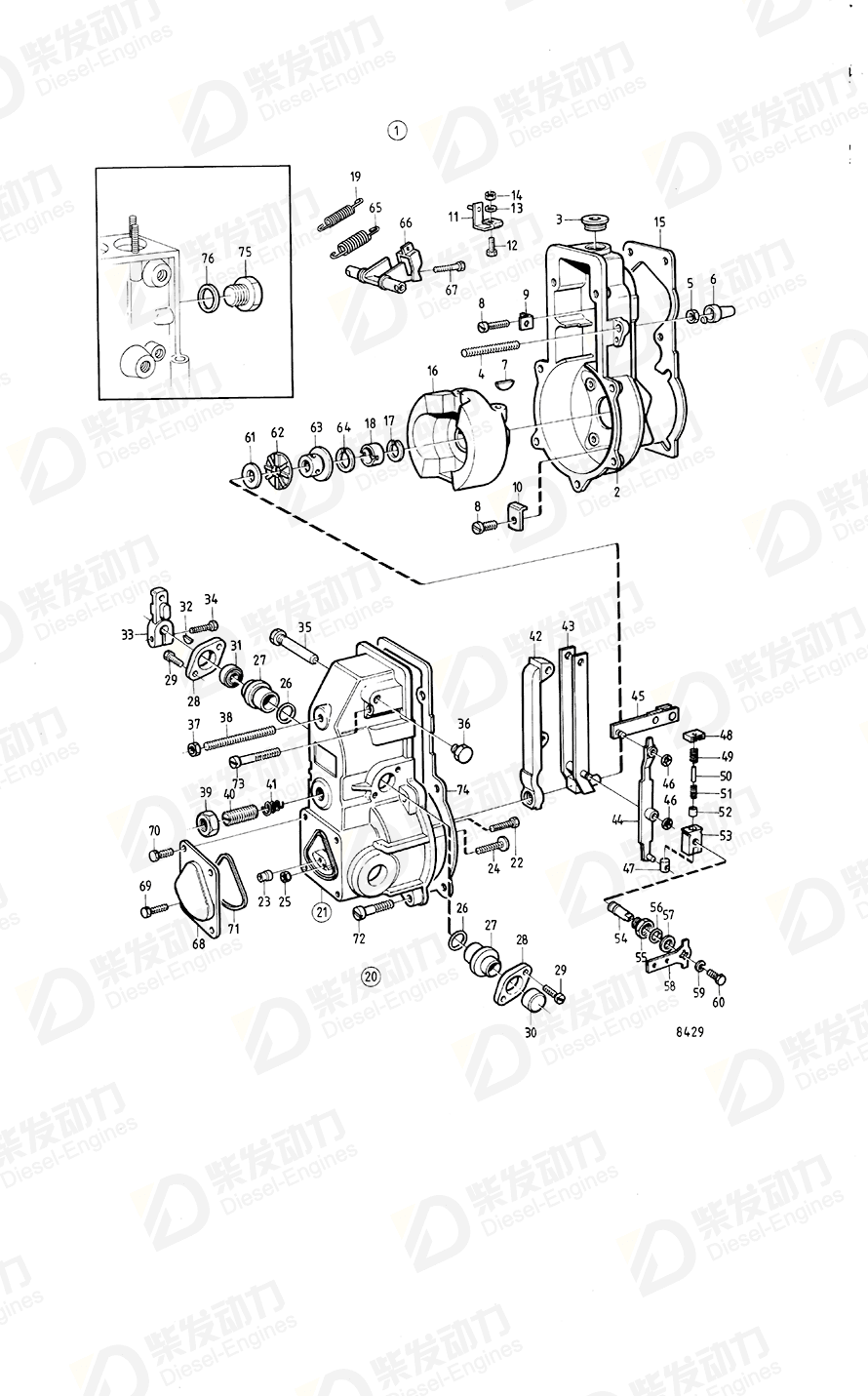 VOLVO Screw 862806 Drawing